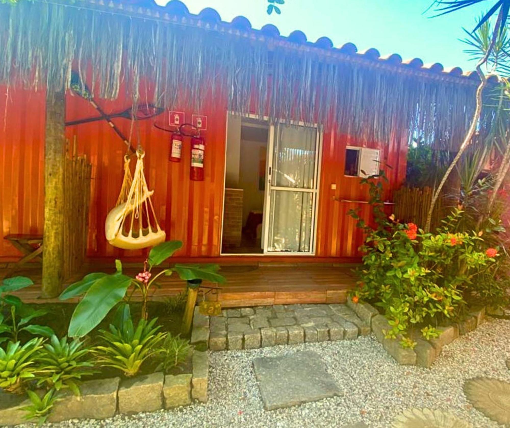 Pousada Papaya Container Ubatuba Kültér fotó